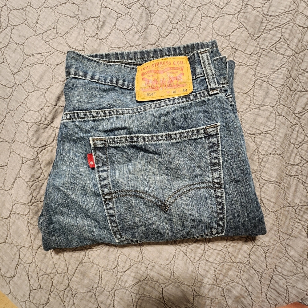 Levi Strauss $ Co. 514 Men's Jeans 36X34